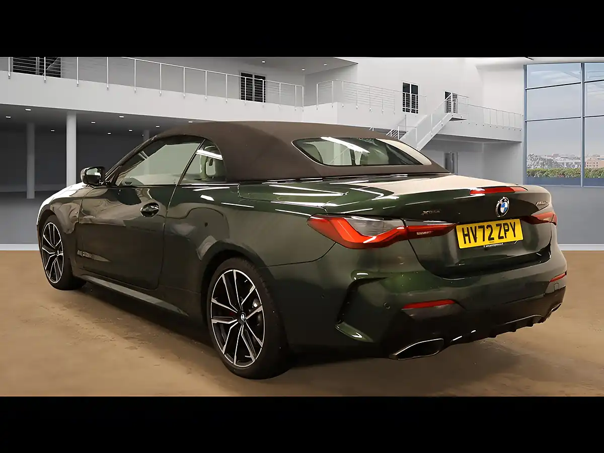 Used 2022 BMW 4 Series M440i Mht Convertible Sanremo Green - Interior and Exterior details 3