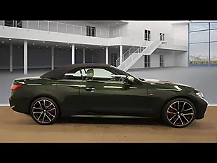 Used 2022 BMW 4 Series M440i Mht Convertible Sanremo Green - Interior and Exterior details 5