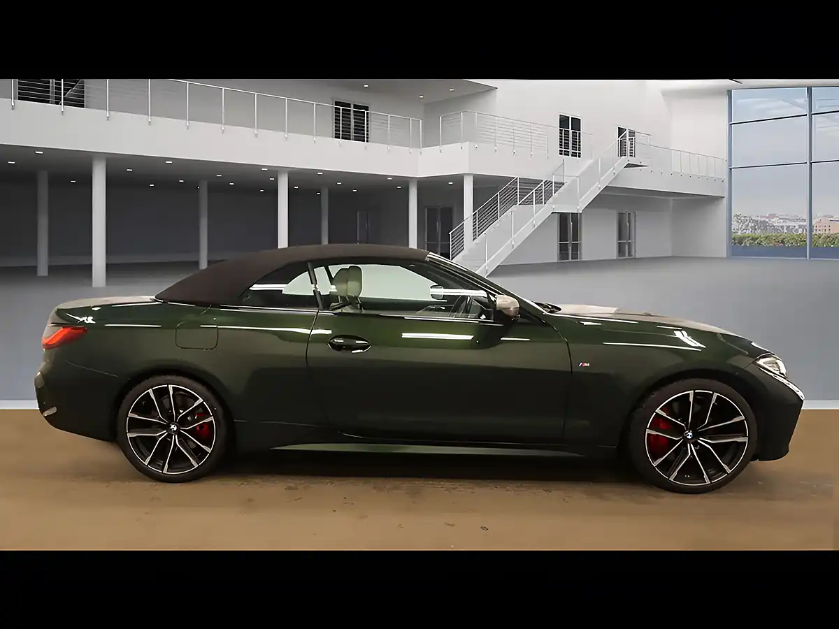 Used 2022 BMW 4 Series M440i Mht Convertible Sanremo Green - Interior and Exterior details 5