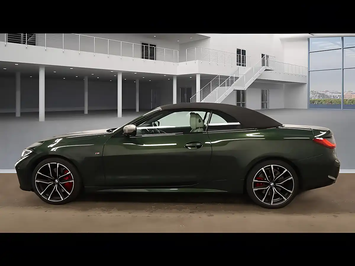 Used 2022 BMW 4 Series M440i Mht Convertible Sanremo Green - Interior and Exterior details 6