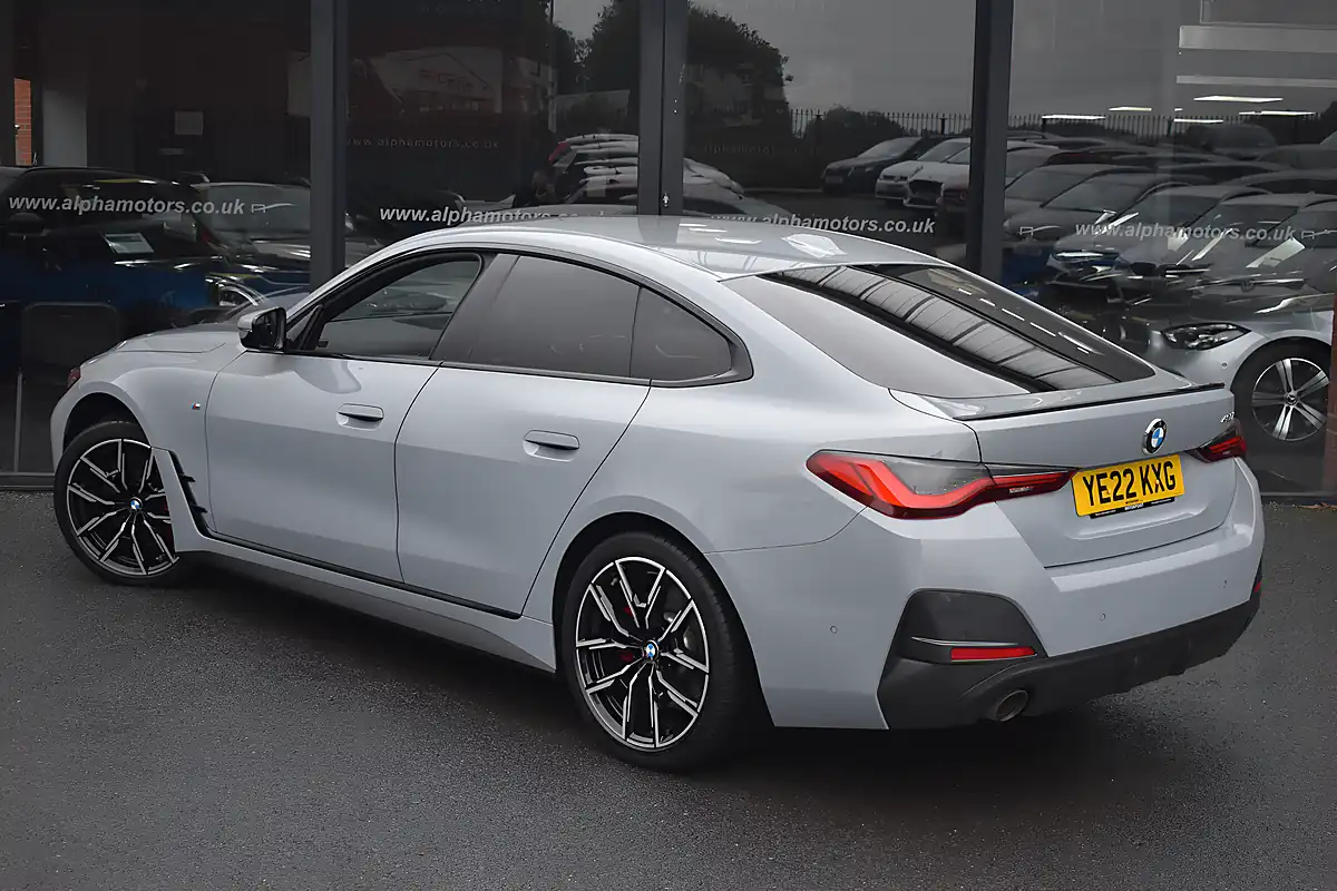 Used 2022 BMW 420i M Sport Brooklyn Grey - Interior and Exterior details 2