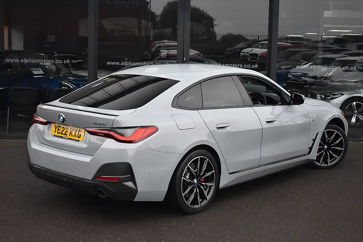 Used 2022 BMW 420i M Sport Brooklyn Grey - Interior and Exterior details 5