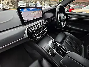 Used 2022 BMW 5 Series M Sport Phytonic Blue - Interior and Exterior details 11
