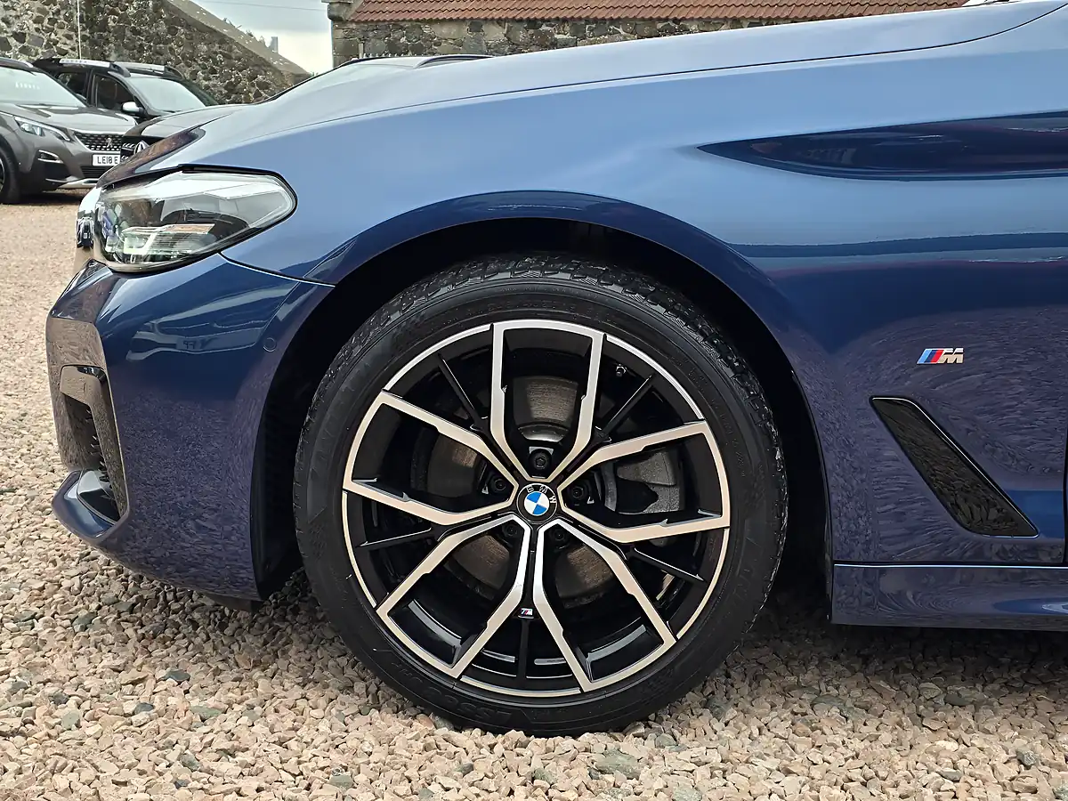 Used 2022 BMW 5 Series M Sport Phytonic Blue - Interior and Exterior details 15