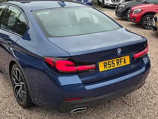 Used 2022 BMW 5 Series M Sport Phytonic Blue - Interior and Exterior details 17
