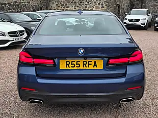 Used 2022 BMW 5 Series M Sport Phytonic Blue - Interior and Exterior details 18