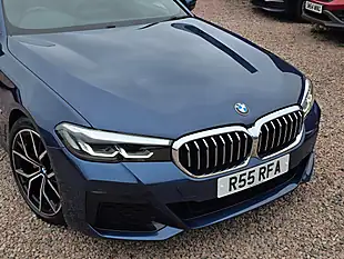 Used 2022 BMW 5 Series M Sport Phytonic Blue - Interior and Exterior details 2