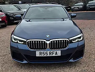 Used 2022 BMW 5 Series M Sport Phytonic Blue - Interior and Exterior details 3
