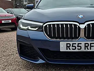 Used 2022 BMW 5 Series M Sport Phytonic Blue - Interior and Exterior details 4