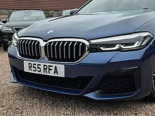 Used 2022 BMW 5 Series M Sport Phytonic Blue - Interior and Exterior details 6