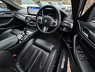 Used 2022 BMW 5 Series M Sport Phytonic Blue - Interior and Exterior details 8