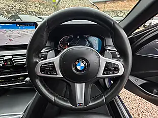 Used 2022 BMW 5 Series M Sport Phytonic Blue - Interior and Exterior details 9