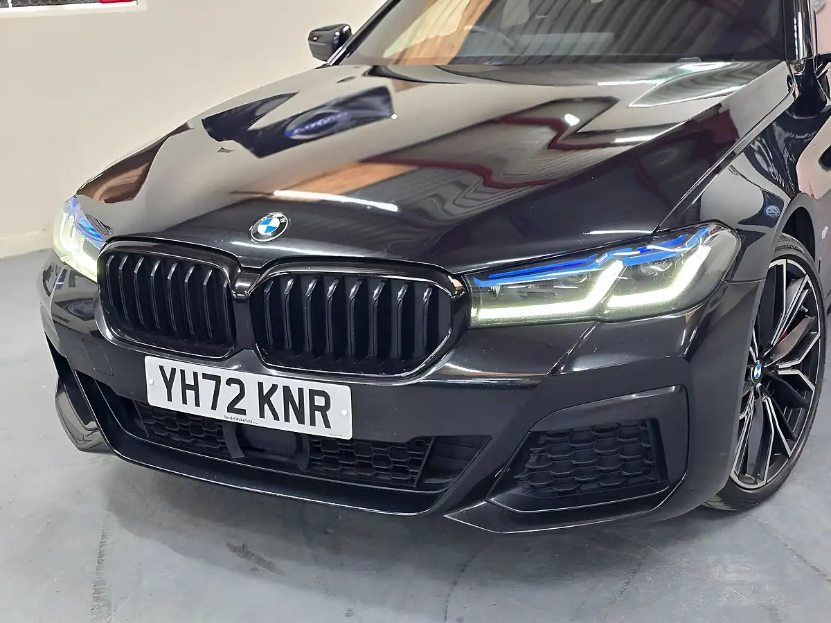 Used 2022 BMW 5 Series M Sport Touring Black - Interior and Exterior details 14