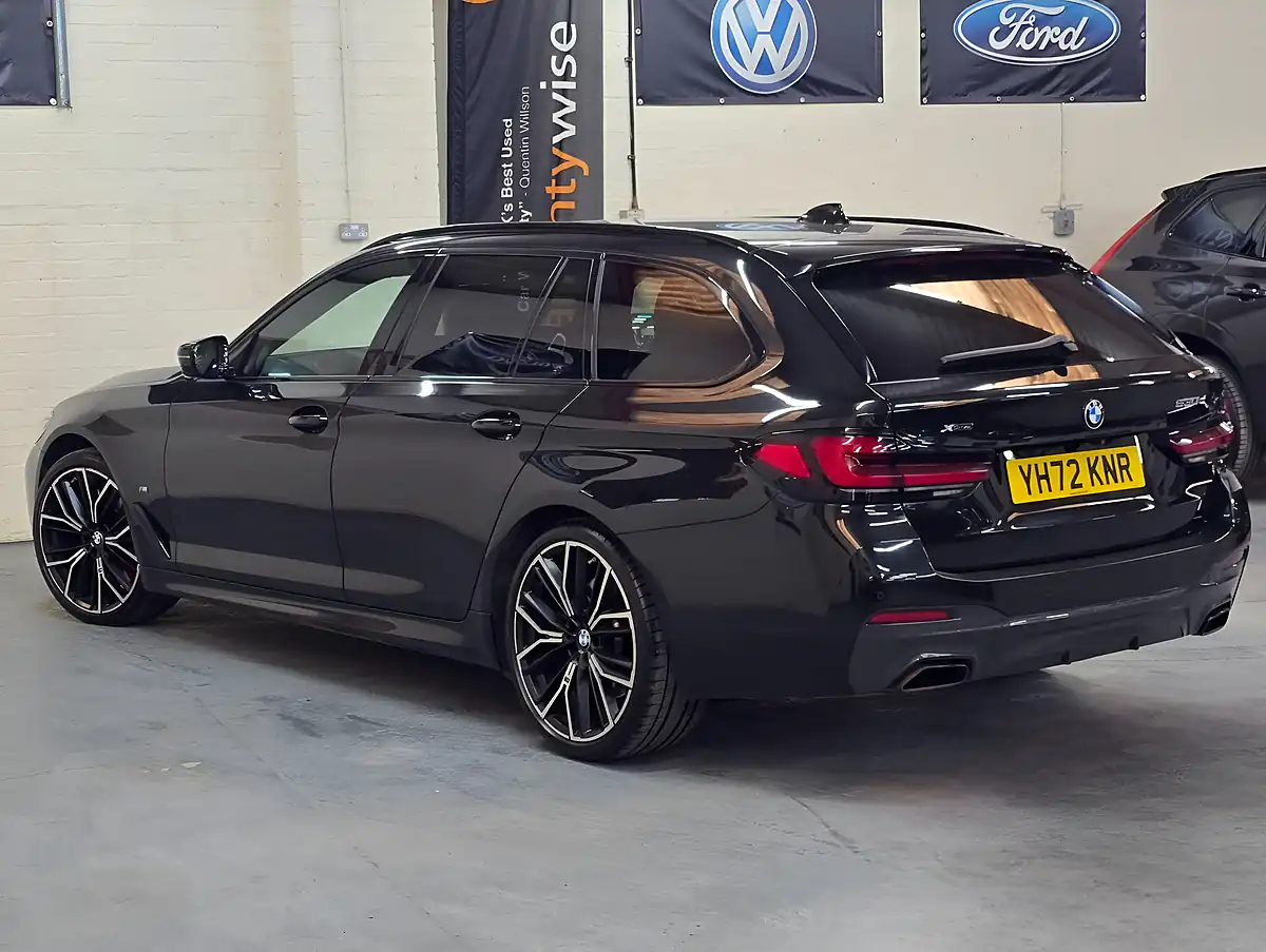 Used 2022 BMW 5 Series M Sport Touring Black - Interior and Exterior details 7