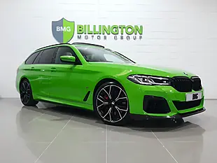 Used 2022 BMW 5 Series M Sport Touring Green - Interior and Exterior details 20
