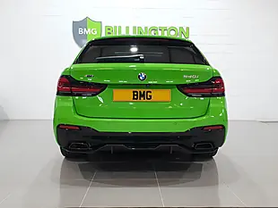 Used 2022 BMW 5 Series M Sport Touring Green - Interior and Exterior details 6