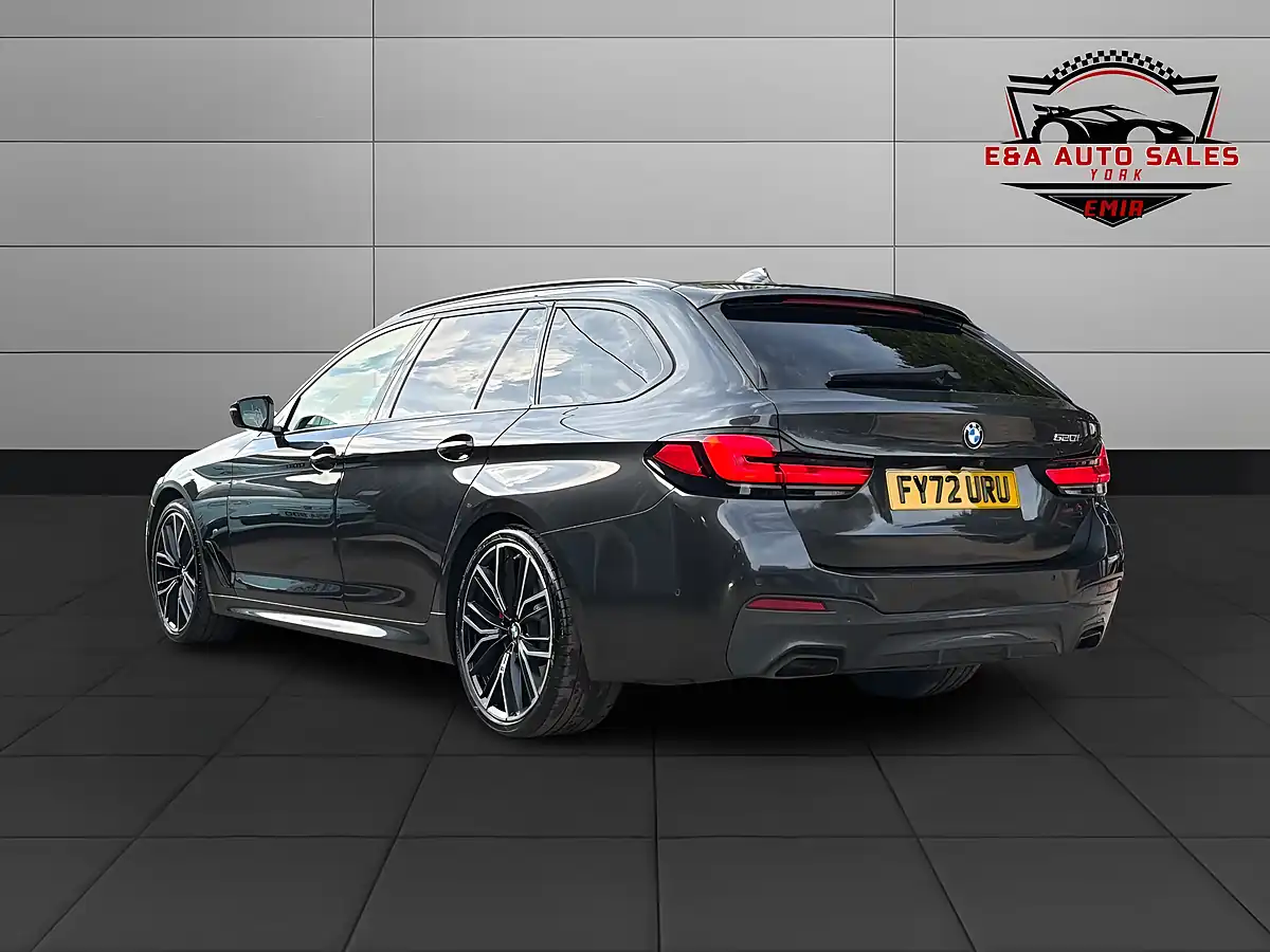 Used 2022 BMW 5 Series M Sport Touring Grey - Interior and Exterior details 5