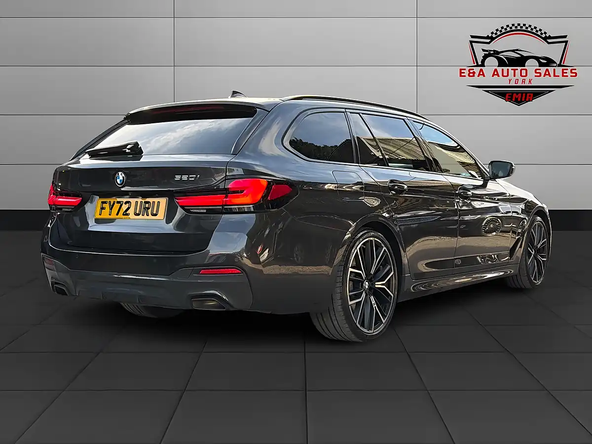 Used 2022 BMW 5 Series M Sport Touring Grey - Interior and Exterior details 7