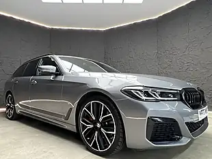 Used 2022 BMW 5 Series M Sport Touring Skyscraper Grey - Interior and Exterior details 10