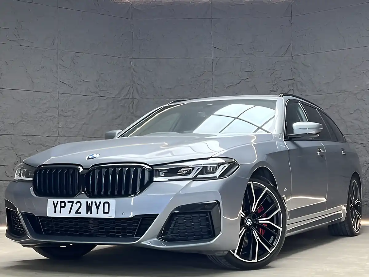 Used 2022 BMW 5 Series M Sport Touring Skyscraper Grey - Interior and Exterior details 4