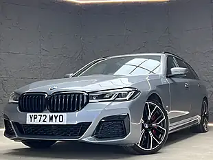 Used 2022 BMW 5 Series M Sport Touring Skyscraper Grey - Interior and Exterior details 6