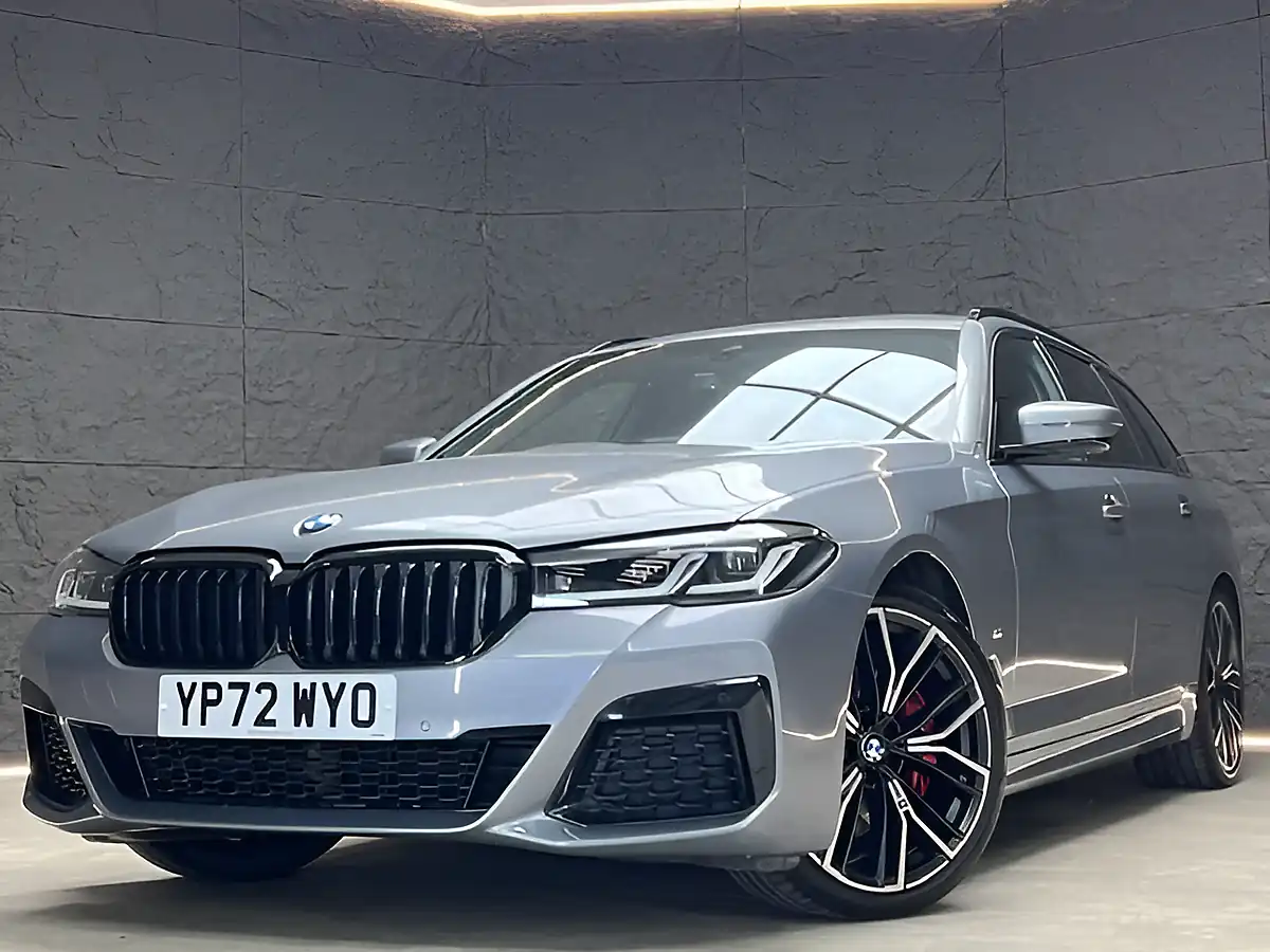 Used 2022 BMW 5 Series M Sport Touring Skyscraper Grey - Interior and Exterior details 6