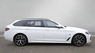 Used 2022 BMW 5 Series M Sport Touring White - Interior and Exterior details 5