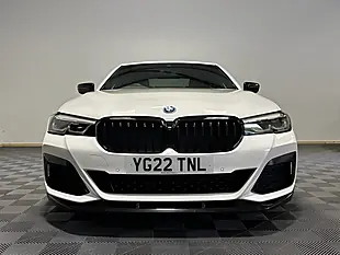 Used 2022 BMW 5 Series M Sport White - Interior and Exterior details 3