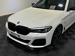 Used 2022 BMW 5 Series M Sport White - Interior and Exterior details 6