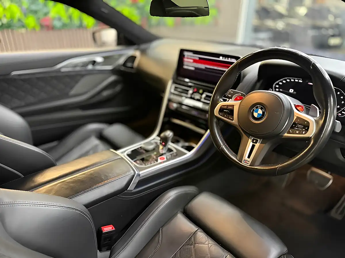 Used 2022 BMW 8 Series M8 Competition Blue - Interior and Exterior details 11