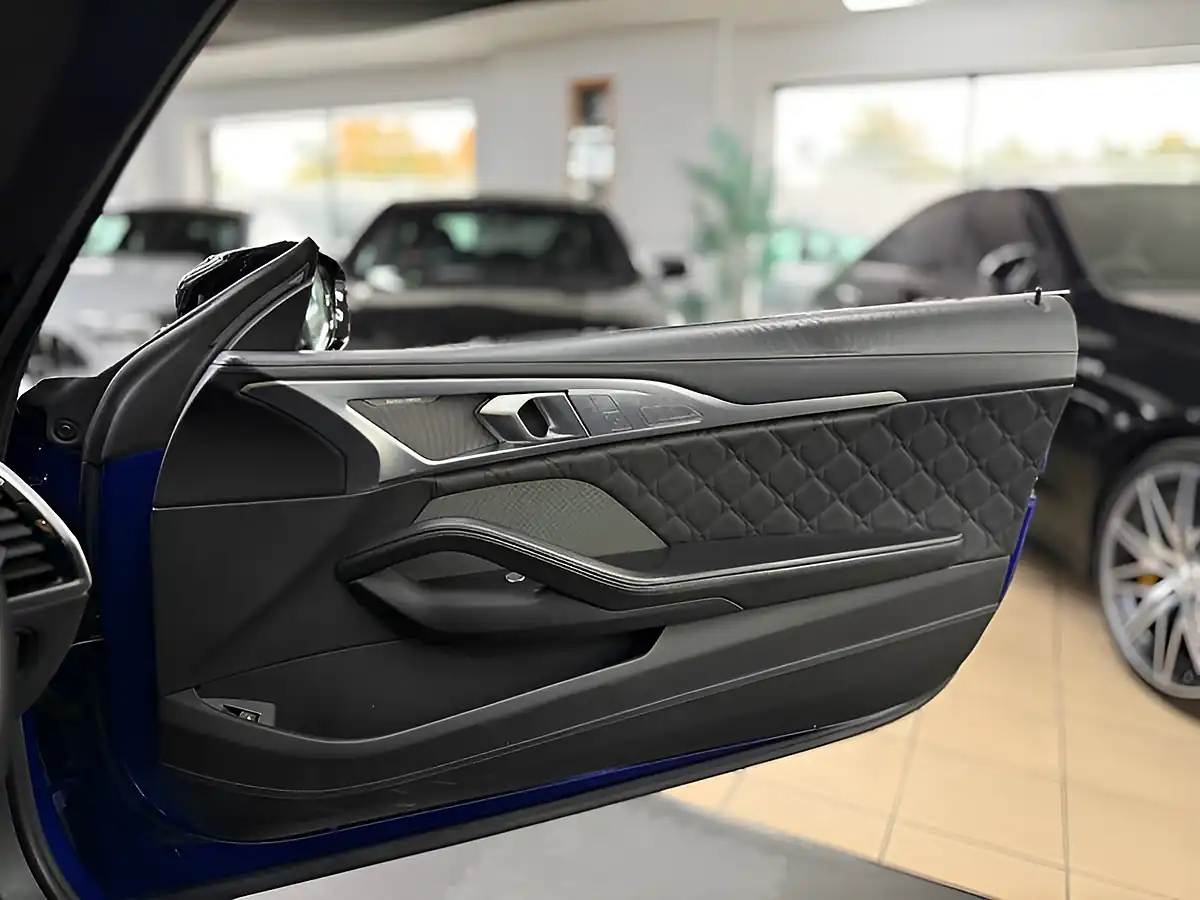 Used 2022 BMW 8 Series M8 Competition Blue - Interior and Exterior details 12