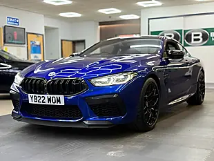 Used 2022 BMW 8 Series M8 Competition Blue - Interior and Exterior details 7