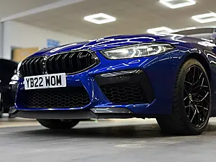 Used 2022 BMW 8 Series M8 Competition Blue - Interior and Exterior details 8