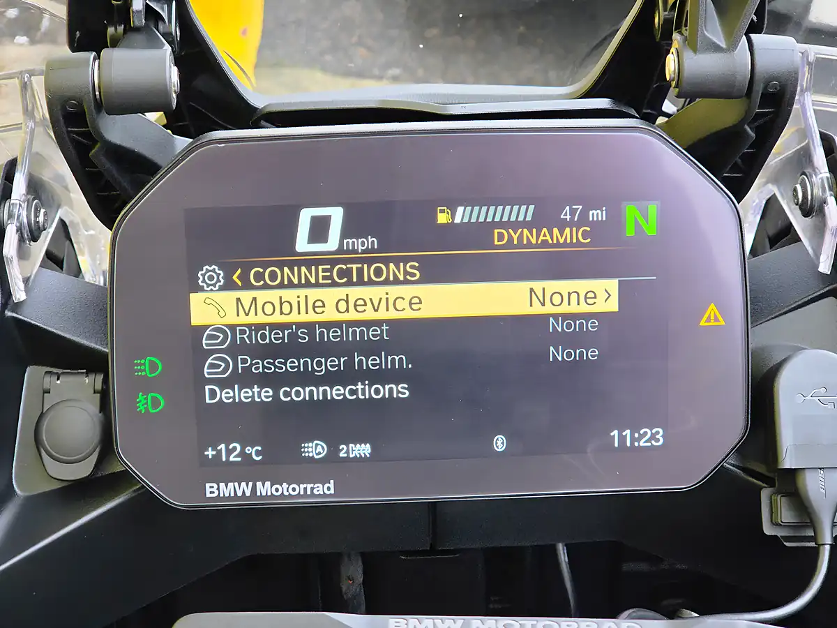 Used 2022 BMW F 850 Gs Te Triple Black Black - Interior and Exterior details 16