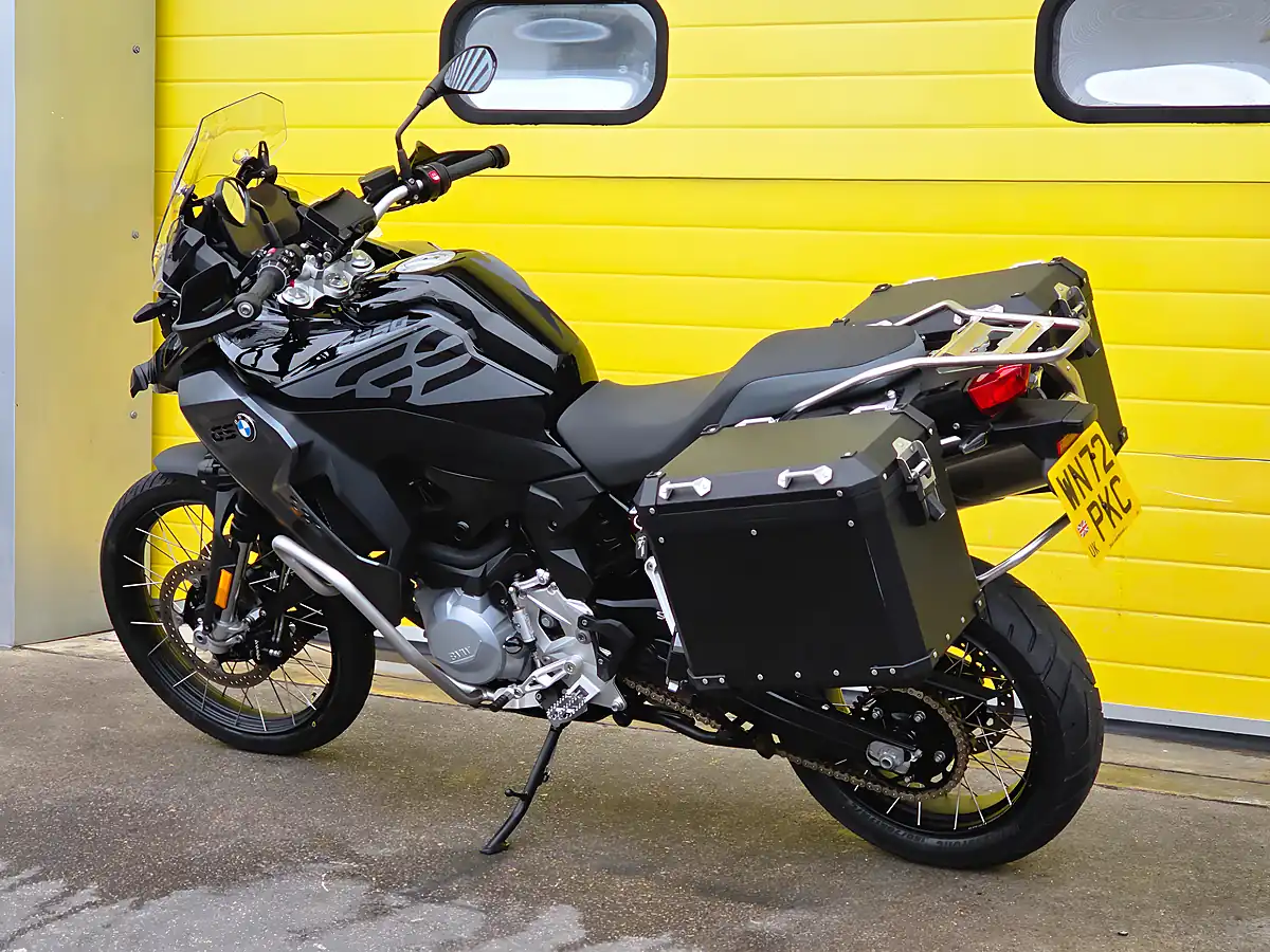 Used 2022 BMW F 850 Gs Te Triple Black Black - Interior and Exterior details 6