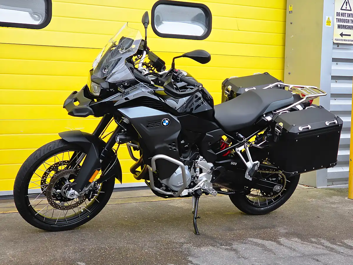 Used 2022 BMW F 850 Gs Te Triple Black Black - Interior and Exterior details 7