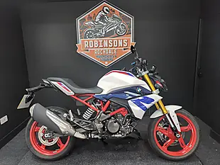 Used 2022 BMW G 310 R Standard White, Red and Blue - Interior and Exterior details 2