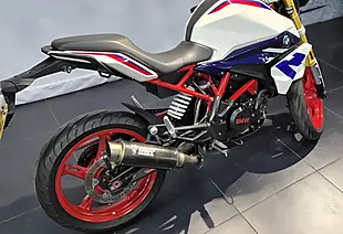 Used 2022 BMW G 310 R Tricolour White/Red/Blue - Interior and Exterior details 13