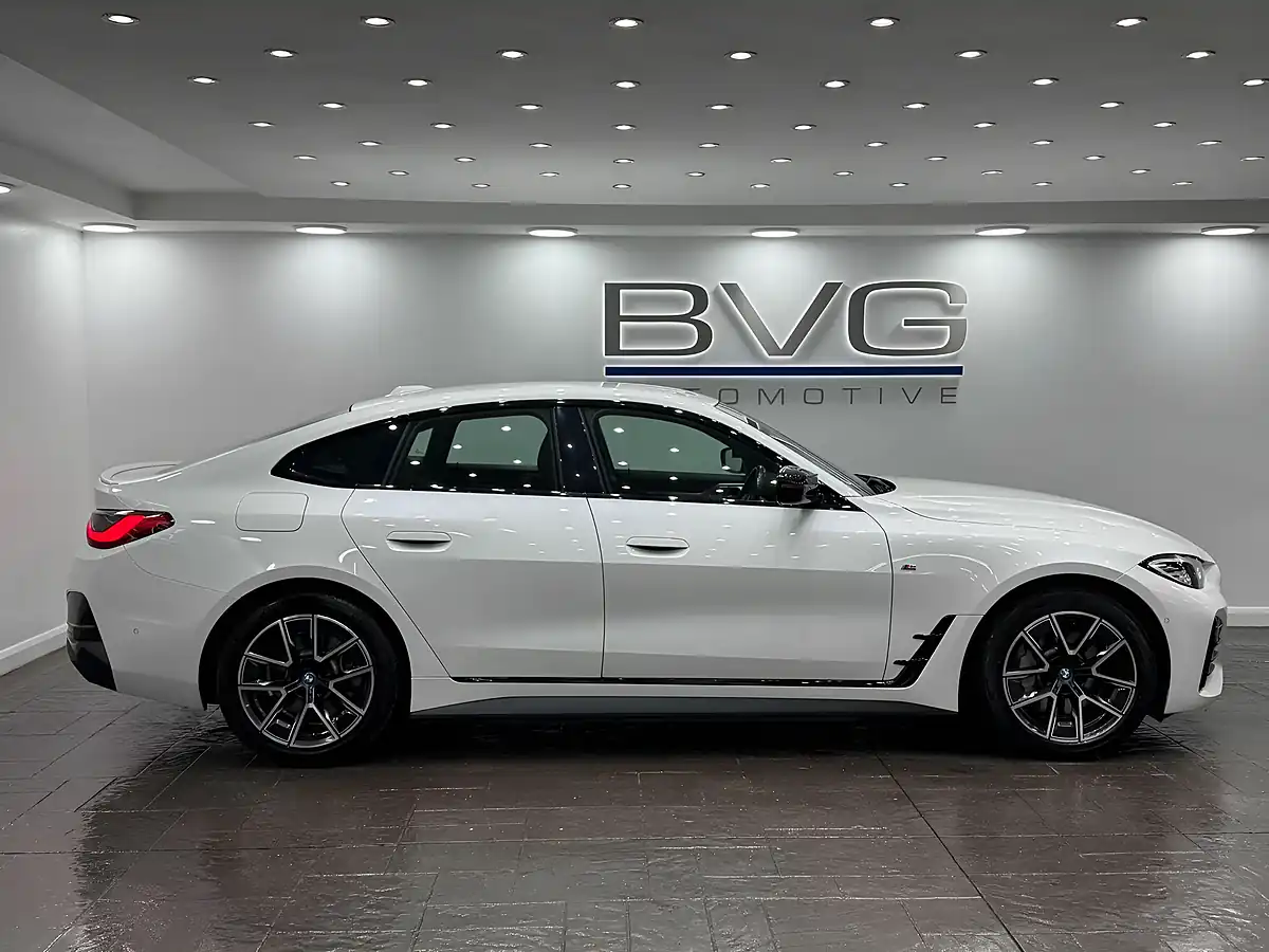 Used 2022 BMW I4 M Sport Gran Coupe White - Interior and Exterior details 10