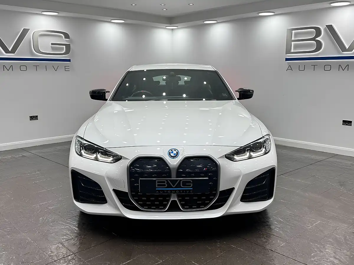 Used 2022 BMW I4 M Sport Gran Coupe White - Interior and Exterior details 4