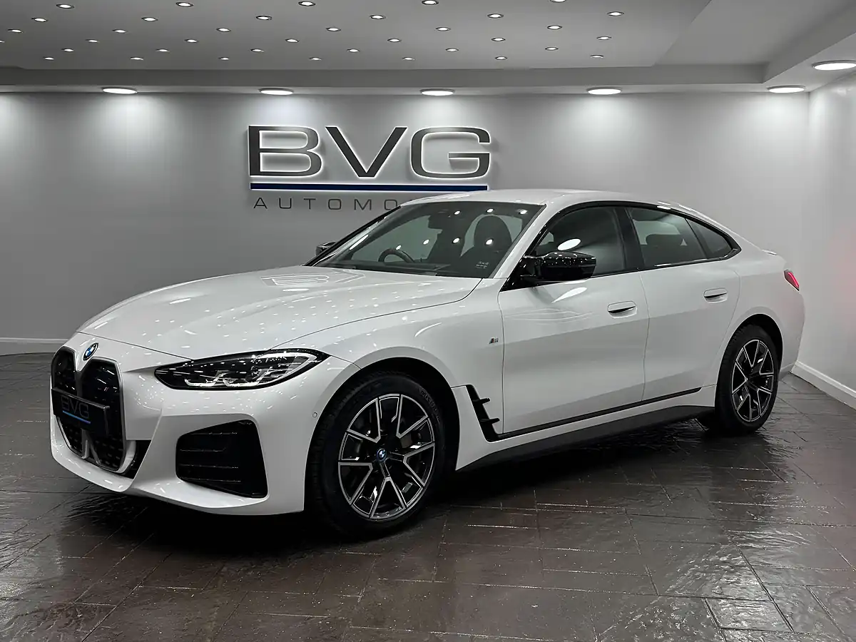 Used 2022 BMW I4 M Sport Gran Coupe White - Interior and Exterior details 6
