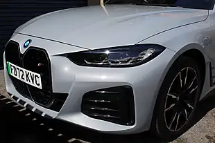 Used 2022 BMW I4 M50 Grey - Interior and Exterior details 4