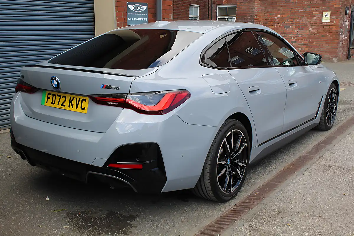 Used 2022 BMW I4 M50 Grey - Interior and Exterior details 6