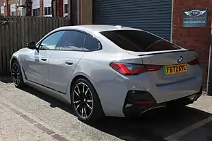 Used 2022 BMW I4 M50 Grey - Interior and Exterior details 9