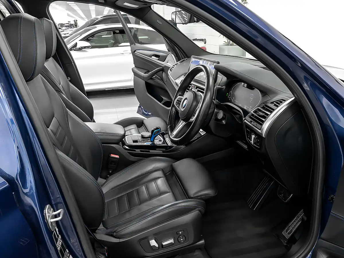 Used 2022 BMW iX3 M Sport Pro Phytonic Blue - Interior and Exterior details 11