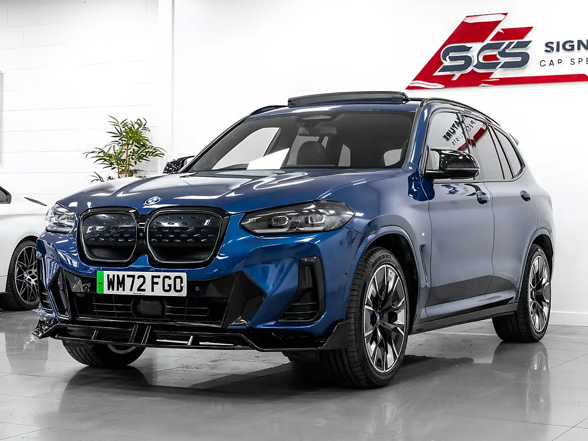 Used 2022 BMW iX3 M Sport Pro Phytonic Blue - Interior and Exterior details 2