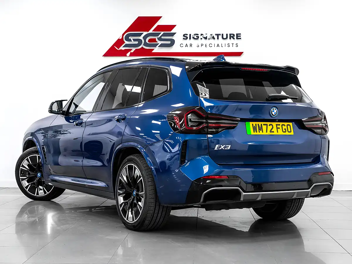 Used 2022 BMW iX3 M Sport Pro Phytonic Blue - Interior and Exterior details 4