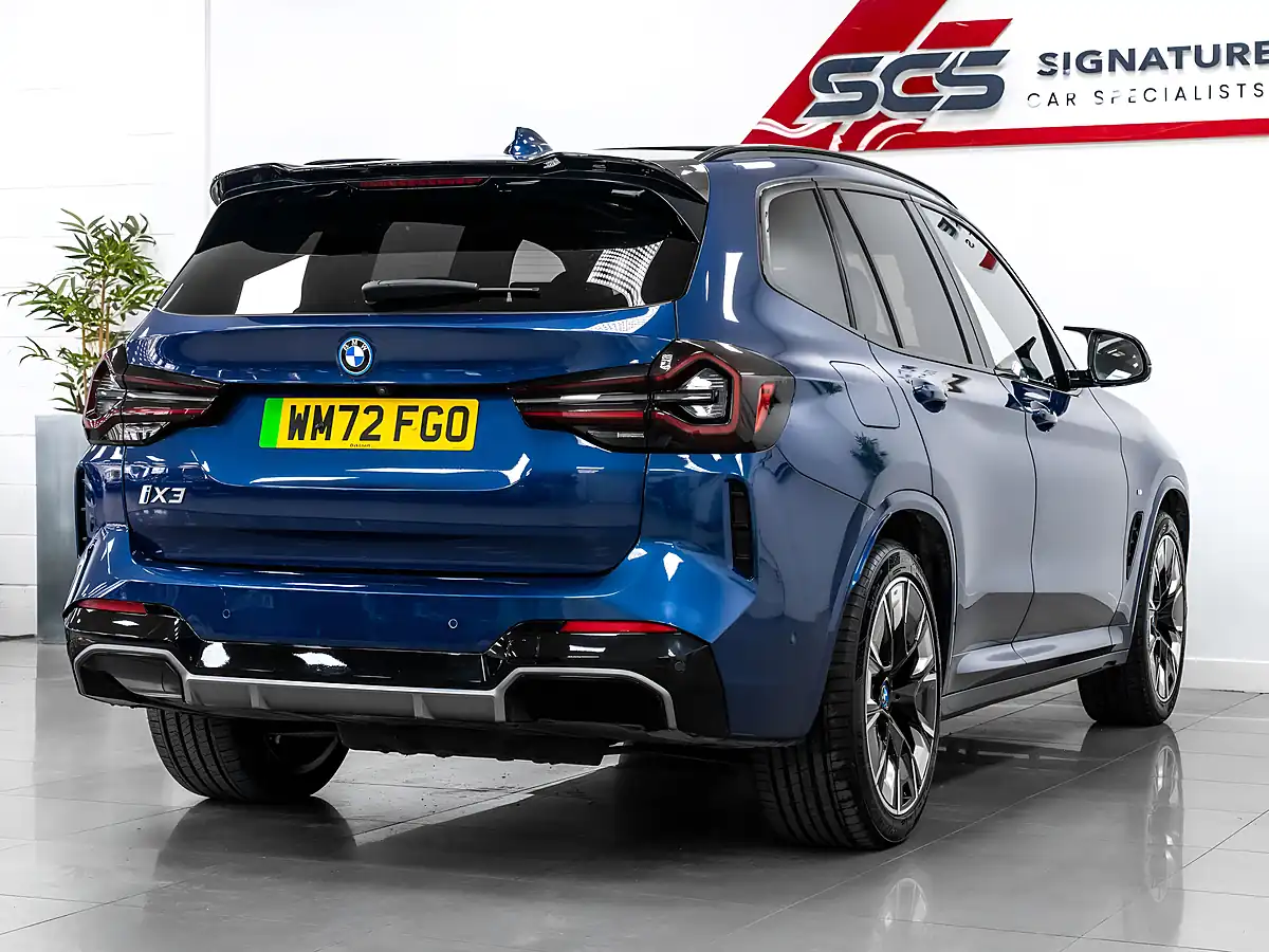 Used 2022 BMW iX3 M Sport Pro Phytonic Blue - Interior and Exterior details 5