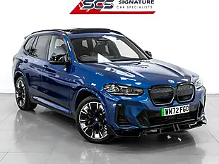 Used 2022 BMW iX3 M Sport Pro Phytonic Blue - Interior and Exterior details 8