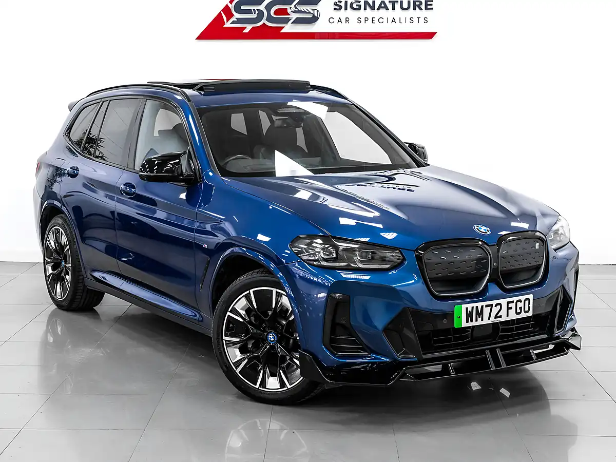 Used 2022 BMW iX3 M Sport Pro Phytonic Blue - Interior and Exterior details 8